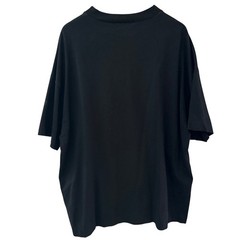 Essentials Fear Of God Cotton Logo Applique T-Shirt Black Size Medium
