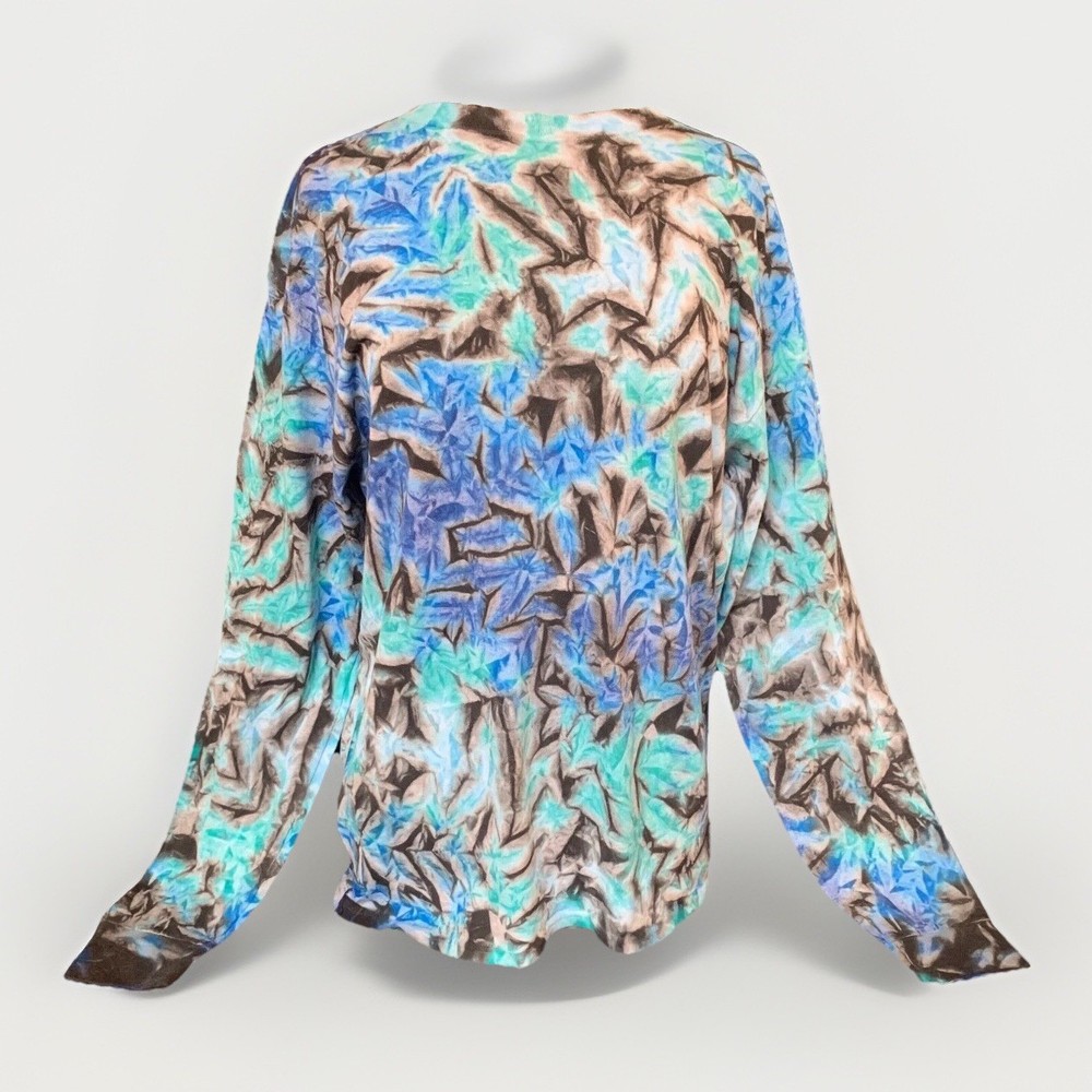 *New* 3XL & 4XL Handmade Tie Dye, Nightwaves Cruncht Crinkle, Crew or V-Neck