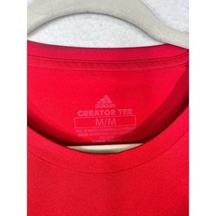 Adidas Nebraska Cornhuskers Herbie Husker Red Creator Tee Mens Medium