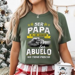 Ser Abuelo No Tiene Precio Being a Grandpa is Priceless T-Shirt