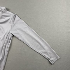 Merino Tech Base Layer Shirt Men’s M Gray Wool Blend Stretch Long Sleeve Hiking