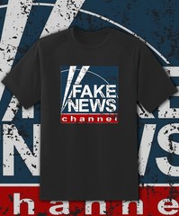 Fake News Channel Shirt – Adult & Youth sizes up to 6XL Fast Ship!!