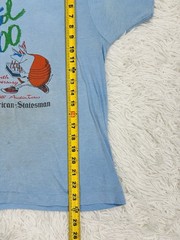 Vintage 80s Capitol 10000 Austin TX Armadillo Run Shirt Screen Stars Large 50/50