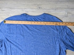 Greg Norman Shark Blue Heather Shorts Sleeve T-Shirt