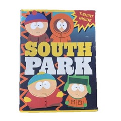 South Park Bus Stop Black Mineral Wash T Shirt Mad Engine XL
