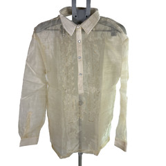 Barong Tagalog Formal Wear Men’s Size 4X NWOT Philippines Organza