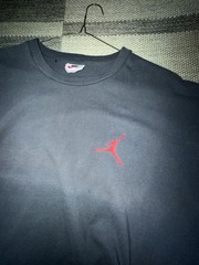 Vintage RARE NIKE Jordan Fear Is An Illusion T shirt XXL Concord 11