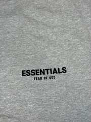 Fear of God Essentials Dark Oatmeal Gray T-Shirt SS22 100% Authentic