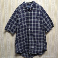 Ralph Lauren 90s BLAKE Check Shirt L Used Stylish Casual For 14Y+ Japan