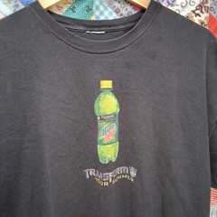 * VTG 2007 Mountain Dew Tranformer Movie Promo Tee Shirt Black Size Large 2007