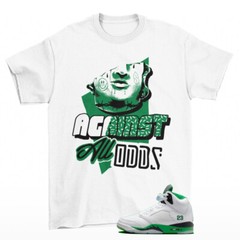 All Odds Shirt White to Match Jordan 5 Retro Lucky Green DD9336-103