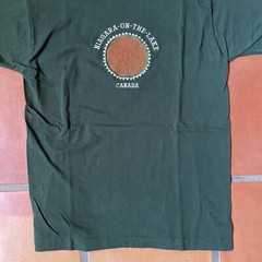 Vintage Fruit Of The Loom Mens L Green T-Shirt Niagara Falls On The Lake Canada