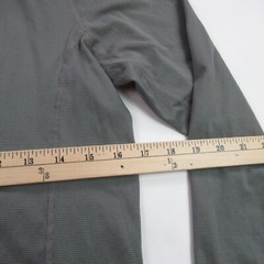 Cabelas Shirt Mens Small Long Sleeve Gray Lightweight Casual Outdoors Workout