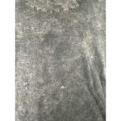 boohooMAN Worldwide Graphic Acid Wash Tee Shirt Grey Mens Large Streetwear Skull
