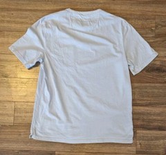 Vince T-Shirt Mens Garment Dyed Light Blue Pocket SS Crewneck – M