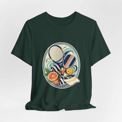 Coastal Courtside Badge T-Shirt Graphic