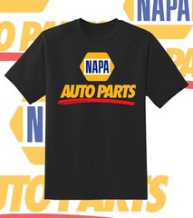 Napa Auto Parts Text Logo shirt 6 Sizes adult S-6XL! Fast Ship!