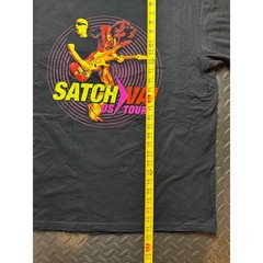 Joe Satriani Steve Vai Satch/Vai US Tour 2024 T-Shirt Black XL Gildan Softstyle
