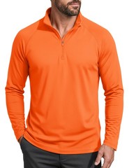 MAGCOMSEN Sun Shirts for Men Long Sleeve Quarter Zip Pullover Workout Gym Run…