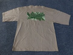 Miskeen t shirt mens XL beige graphic streetwear hiphop vintage baggy