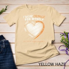 Orange Multiple Sclerosis Apparel Women Men MS Awareness Unisex T-shirt