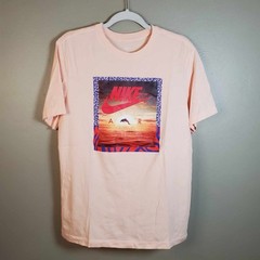 Rare Nike Air T Shirt Dolphin Nautical Ocean Beach Fish Mens Medium M