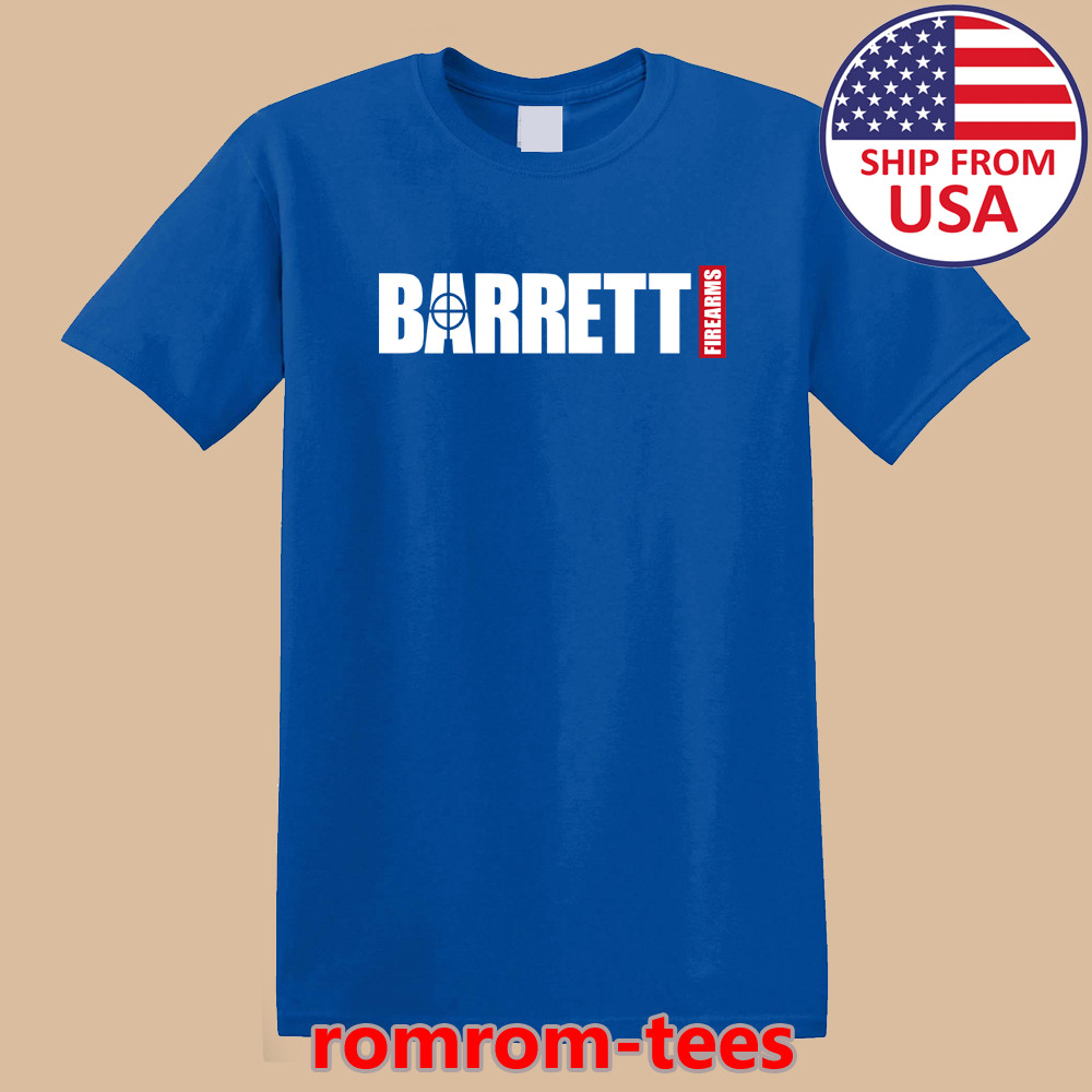 Barrett Firearms Gun Blue Size S-5XL