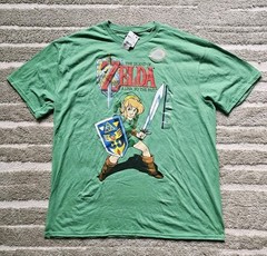Nintendo The Legend Of Zelda: Link To The Past Green T-Shirt Men’s Size XL NWT