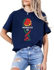 Morocco Soccer Fan Shirt 2026 Football Supporter Tee World Cup Inspired T Shirt
