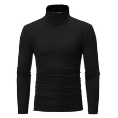 Men’s Turtleneck Pullover Slim Fit T-Shirts Long Sleeve Jumper Casual Warm Top