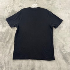 Brooks Brothers Logo Crew T-Shirt Mens M Black Cotton Short Sleeve Golden Fleece