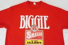 Y2K Biggie Smalls is the illest Wendy’s parody red shirt fits XL Brooklyn Rap