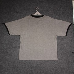 Vintage Marvel Spiderman T Shirt Friendly Neighborhood Graphic Gray Ringer Mens
