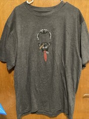Red Jacket Men Cigar Shop Smoking T Shirt XL. New with Tag. Dark Gray/Black.