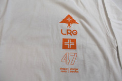 Lifted Research Group LRG Mens Strong Branches White Long Sleeve Shirt NWT Small