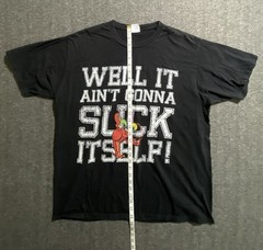 Port & Company Short Sleeve T-Shirt Men’s Black Blend Tee Size XL