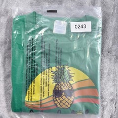 Green Pineapple Lots of Aloha Hawaiian Lemonade T-Shirt Size Small