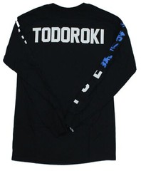 My Hero Academia Long Sleeve Mens T-Shirt – Todoroki Fire & Ice Sleeves