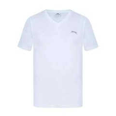 Mens Slazenger 100% Cotton V Neck T Shirt XS S M L XL XXL 3XL 4XL BNWT