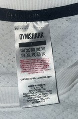 Gymshark Men’s Oversized Performance Crew Neck T Shirt White Size Large NWT