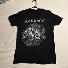 KARKAOS band T-shirt – Size M – Heavy Metal Deathcore – black – Morgan Lander