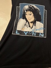 Vintage 1990s Loretta Lynn Shirt Tee XL Country Tour Dolly Parton Ernest Tubb