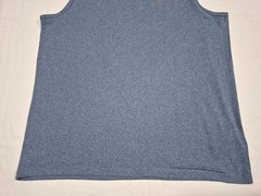 Hurley Men’s Exist Breathe Performance Tank top Poly Gladiator Submarine Blue