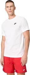 Nike Sportswear Club T-Shirt – White/Black – SM