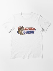 Men Red White And Bruh Shirt Patriotic Fishing 4th Of July T-Shirt