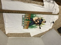 Luke Bryan 2016 Farm Tour Country Music White Concert Indiana T-Shirt Men’s M