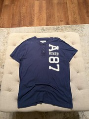 Aeropostale Vintage Style A87 Henley Shirt