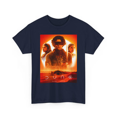Dune Part Three T Shirt Paul Atreides Sci Fi Movie Graphic Retro Men Black Tee