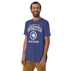 University of Antarctica McMurdo T-Shirt Novelty Campus Tee – NEW