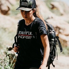 Grunt Style Women’s Beautiful Badass T-Shirt – Black